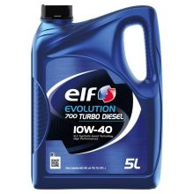 Автомобильное моторное масло Elf Evolution 700 Turbo Diesel 10W-40 5л