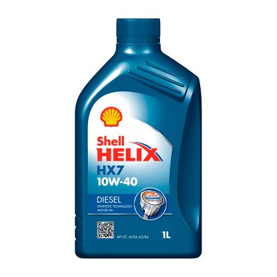 Автомобильное моторное масло Shell Helix Diesel HX7 10W-40 1л