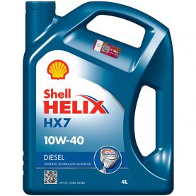Автомобільна моторна олива Shell Helix Diesel HX7 10W-40 4л