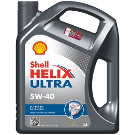 Автомобільна моторна олива Shell Helix Diesel Ultra 5W-40 4л