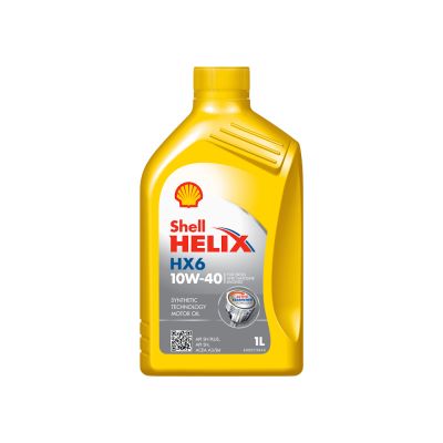 Автомобильное моторное масло Shell Helix HX6 10W-40 1л