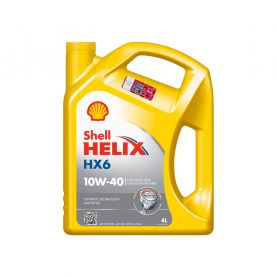 Автомобільна моторна олива Shell Helix HX6 10W-40 4л