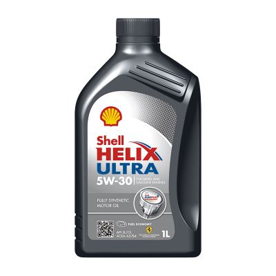 Автомобильное моторное масло Shell Helix Ultra 5W-30 1л