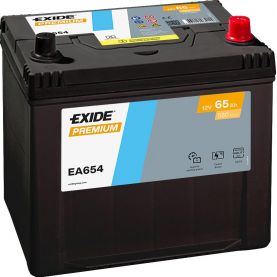Автомобильный аккумулятор EXIDE Premium 6СТ-65Ah АзЕ ASIA 580A (EN) EA654