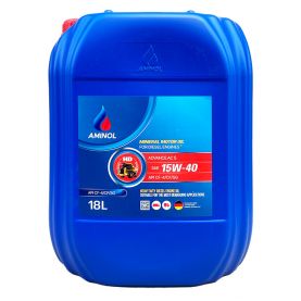 Автомобильное моторное масло AMINOL Advance AC5 15W40 18л