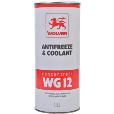 Антифриз WOLVER ANTIFREEZE & COOLANT CONCENTRATE WG12+ красный 1,5л