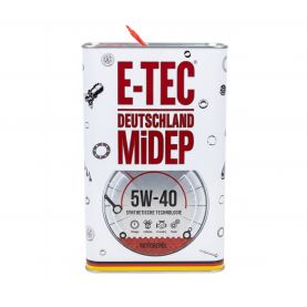 Автомобільна моторна олива E-TEC  EVO 5w-40 4л 5338