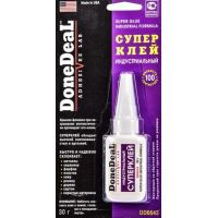 Супер клей DoneDeal індустріальний 30г DD6643