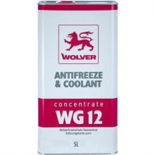 Антифриз WOLVER ANTIFREEZE &amp; COOLANT CONCENTRATE WG12+ червоний 5л