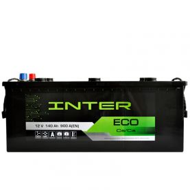 Автомобильный аккумулятор INTER Eco 6СТ-140Ah Аз 900A (EN) 