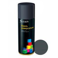Краска (эмаль) аэрозольная SLIDER color 7016 серый антрацит 400 мл 000023344