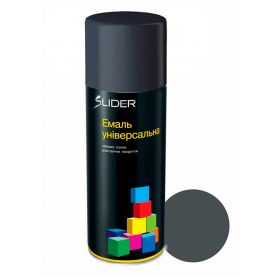Краска (эмаль) аэрозольная SLIDER color 7016 серый антрацит 400 мл 000023344