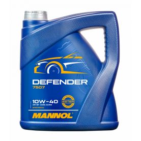 Автомобильное моторное масло MANNOL DEFENDER 10w-40 4л MN7507-4