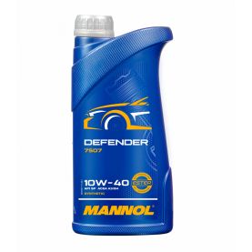 Автомобильное моторное масло MANNOL DEFENDER 10w-40 1л MN7507-1