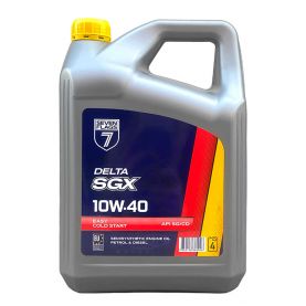 Автомобільна моторна олива 7FLAGS Delta SGX 10W-40 4л