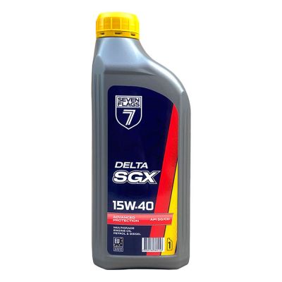 Автомобильное моторное масло 7FLAGS Delta SGX 15W-40 1л