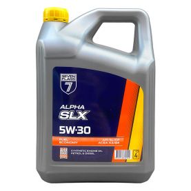 Автомобильное моторное масло 7FLAGS Alpha SLX 5W-30 4л