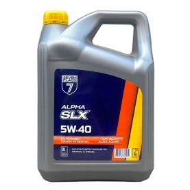 Автомобільна моторна олива 7FLAGS Alpha SLX 5W-40 4л