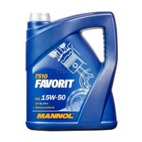 Автомобільна моторна олива MANNOL FAVORITE 15w-50 5л MN7510-5