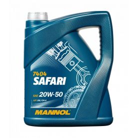 Автомобильное моторное масло MANNOL SAFARI 20w-50 5л MN7404-5 Автомобильное моторное масло MANNOL SAFARI 20w-50 5л MN7404-5