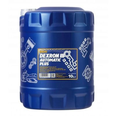 Масло трансмиссионное MANNOL DEXRON PLUS ATF III 10л MN8206-10