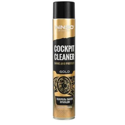 Полироль для панели приборов WINSO EXCLUSIVE Cockpit Cleaner Gold 750мл 870630