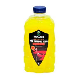 Автошампунь концентрат Zollex Premium с воском 1л 18057
