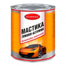 Мастика резиново-битумная Покраско 3л