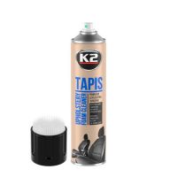 Очисник текстилю пінний K2 Tapis з щіткою 600 мл K206B