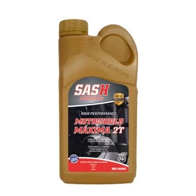Моторное масло SASH MOTOWORLD MAXIMA 2T 1л