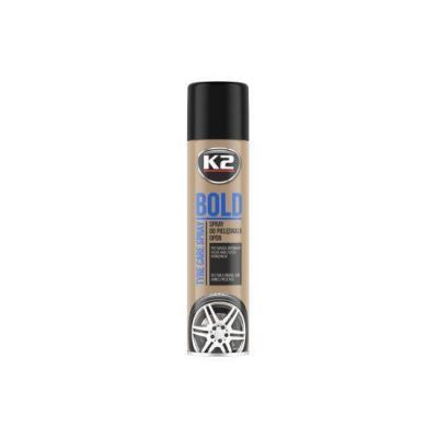 Чернение шин K2 BOLD аэрозоль 600мл K20117