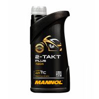 Олива моторна MANNOL 2T PLUS 1л MN7204-1