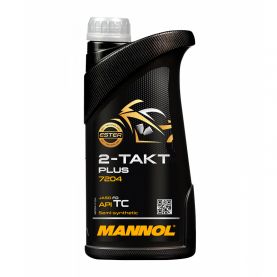 Олива моторна MANNOL 2T PLUS 1л MN7204-1