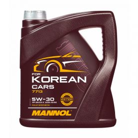 Автомобільна моторна олива MANNOL for korean cars 5W-30 4л MN7713-4