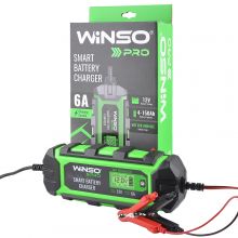 Зарядний пристрій для АКБ WINSO PRO LCD 6A 12V 4-150Ah 139510