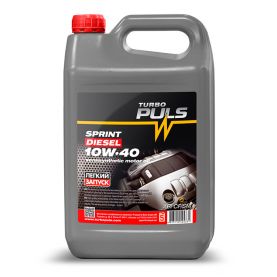 Автомобильное моторное масло TURBO PULS SPRINT DIESEL 10W40 5л 4823110404331