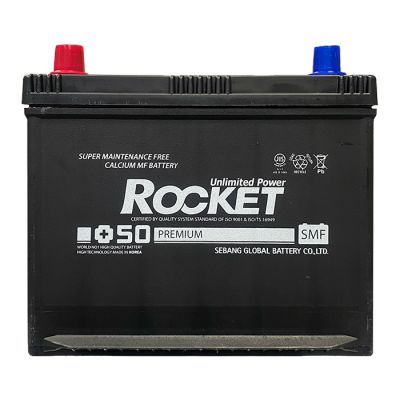 Автомобильный аккумулятор ROCKET ASIA 6СТ-62Ah Аз 700А (CCA) SMF 90D23AR