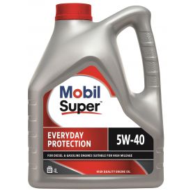 Автомобильное моторное масло MOBIL SUPER EVERYDAY PROTECTION 5W40 4л 157968