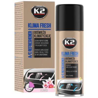 Очисник кондиціонеру K2 Klima Fresh Flower антибактеріальний 150мл K222FL