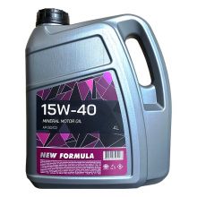 Автомобильное моторное масло NEW FORMULA 15w-40 4л