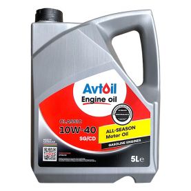 Автомобільна моторна олива AVTOIL Engine oil CLASSIC 10W40 5л