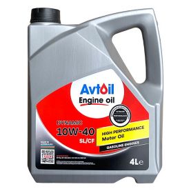 Автомобільна моторна олива AVTOIL Engine oil DYNAMIC 10W40 4л