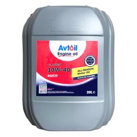 Автомобильное моторное масло AVTOIL Engine oil CLASSIC 10W40 20л