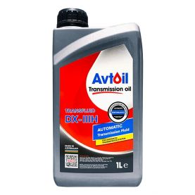 Олива трансмісійна AVTOIL TRANSFLUID ATF DX-IIIH червона 1л