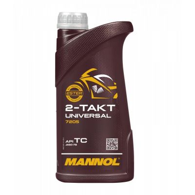 Моторна олива MANNOL 2T UNIVERSAL 1л MN7205-1