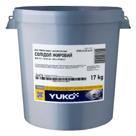 Смазка YUKO Солидол Жировой 17кг 4820070249125