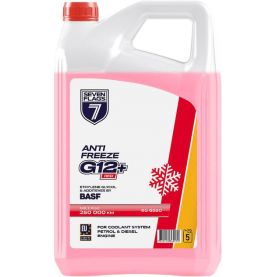 Антифриз 7FLAGS -20°C Super G12+ красный 5л 7350118360279