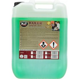 Антифриз K2 Kuler -35°C зелений G11 22кг W406Z Антифриз K2 Kuler -35°C зелений G11 22кг W406Z