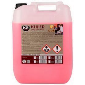 Антифриз K2 Kuler -35°C червоний G12 22кг W406C Антифриз K2 Kuler -35°C червоний G12 22кг W406C