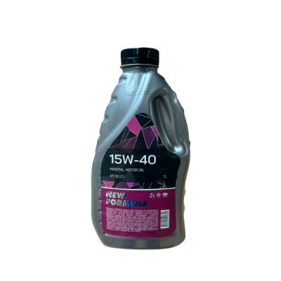 Автомобільна моторна олива NEW FORMULA 15w-40 1л